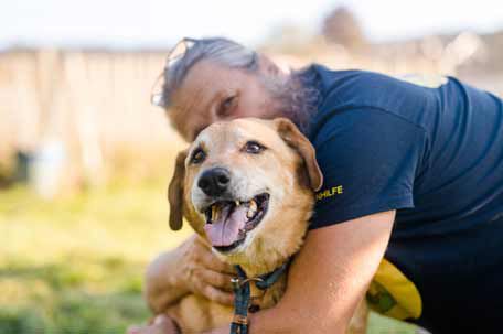 Juergen und Hund